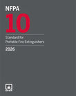 NFPA 10, Standard for Portable Fire Extinguishers 2026 – Paperback