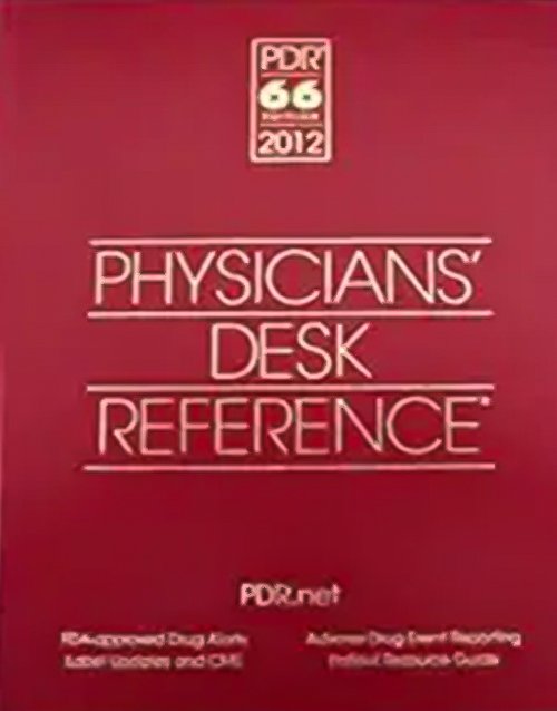 Physicians' Desk Reference 66th Ed