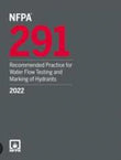 NFPA 291: Recommended Practice for Water Flow Testing and Marking of Hydrants, 2022 Edition