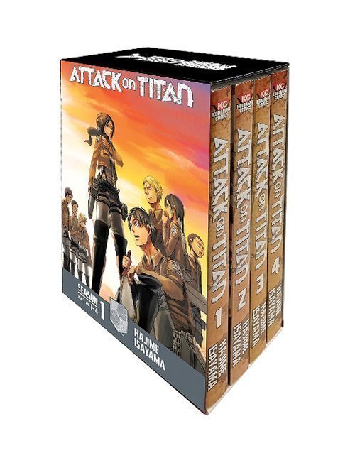 Attack on Titan: The Beginning Box Set (Vol 1-4)