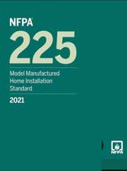 NFPA 225: Model Manufactured Home Installation Standard, 2021 Edition
