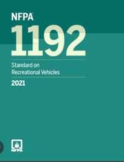 NFPA 1192: Standard on Recreational Vehicles, 2021 Edition