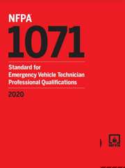 NFPA 1071: Standard for Emergency Vehicle Technician Professional Qualifications, 2020 Edition