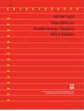 NFPA 520: Standard on Subterranean Spaces, 2016 Edition