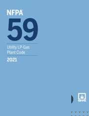 NFPA 59: Utility LP-Gas Plant Code, 2021 Edition