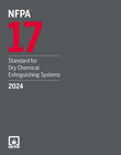 NFPA 17, Dry Chemical Extinguishing Systems 2024 – Paperback