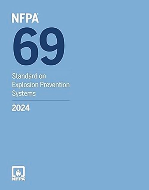 NFPA 69, Explosion Prevention Systems (2024) – Paperback