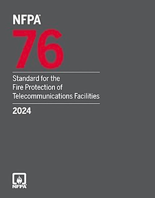 NFPA 76, Fire Protection of Telecommunications Facilities (2024) – Paperback