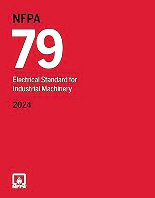 NFPA 79, Electrical Standard for Industrial Machinery 2024 – Paperback