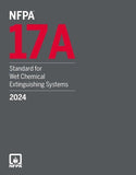 NFPA 17A, Wet Chemical Extinguishing Systems, 2024 – Paperback