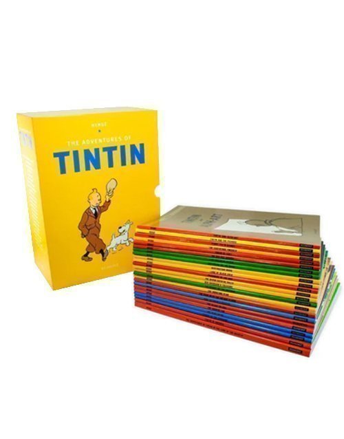 Tintin Paperback Boxed Set (23 titles)