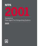 NFPA 2001, Standard on Clean Agent Fire Extinguishing Systems 2025 ed