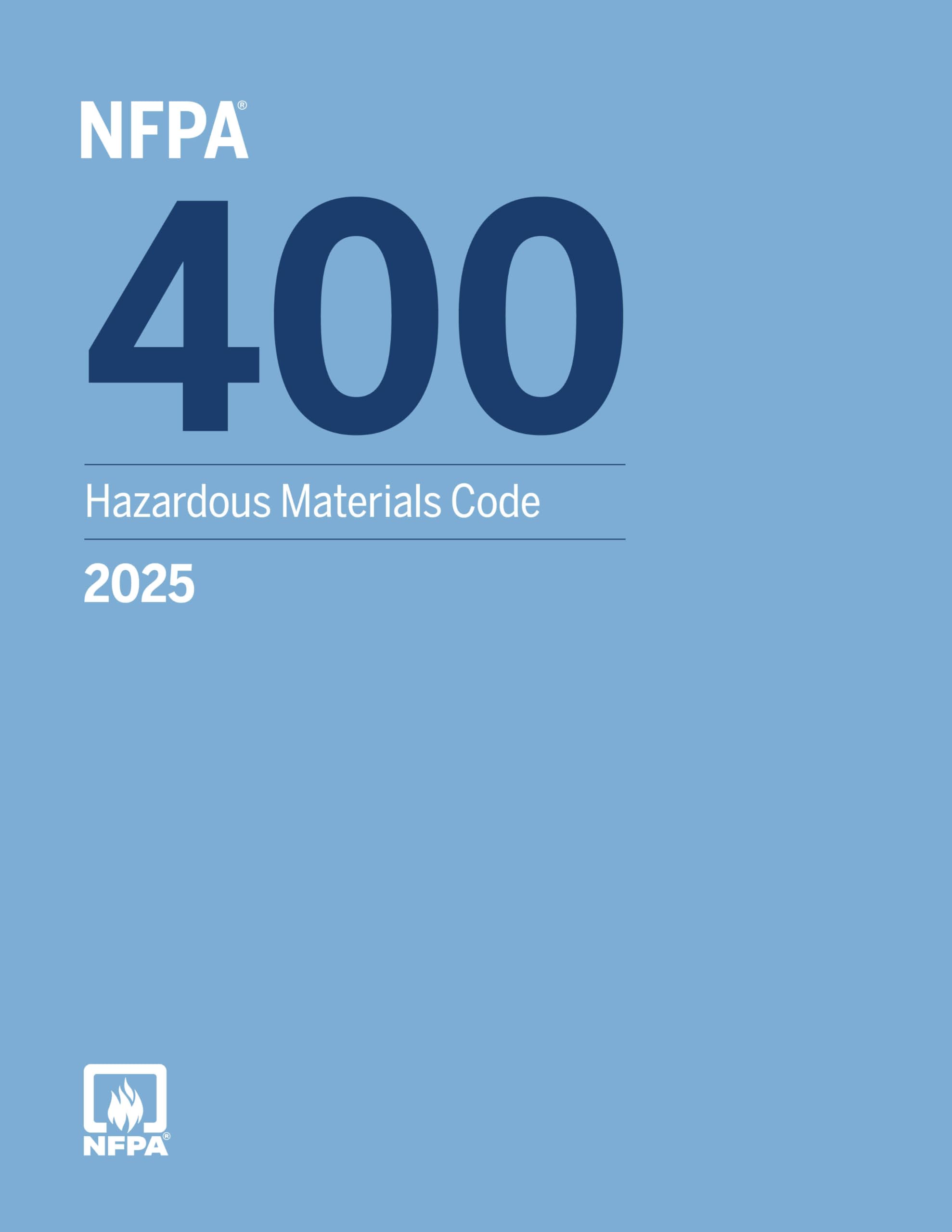 NFPA 400, Hazardous Materials Code (2025)