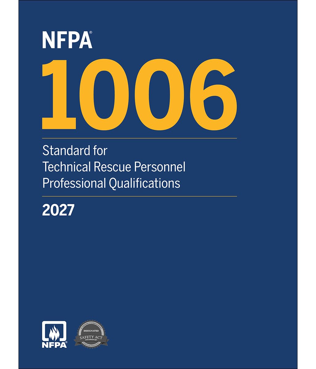 NFPA 1006, Standard for Technical Rescue Personnel Professional Qualifications, 2027 Edition