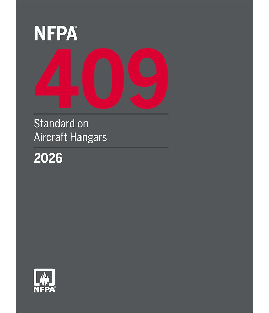 NFPA 409, Standard on Aircraft Hangars (2026)