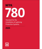 NFPA 780: Standard for the Installation of Lightning Protection Systems 2026 – Official Edition