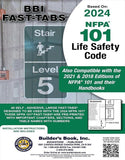 NFPA 101 Life Safety Code 2024 Edition BBI Fast Tabs