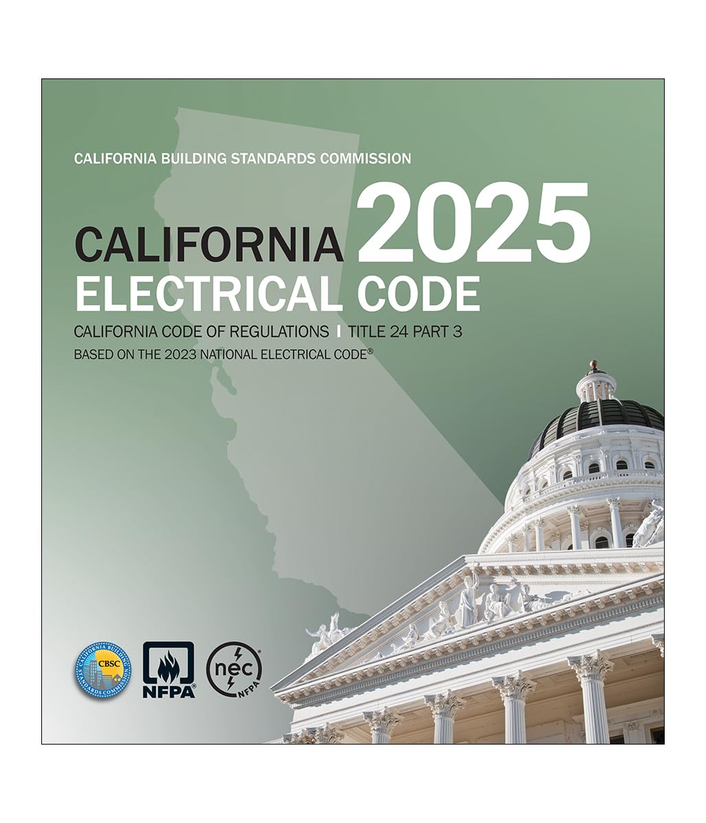 NFPA 70, National Electrical Code with California Amendments (2025)