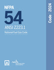 NFPA 54/ANSI Z223.1, National Fuel Gas Code, 2024 Edition