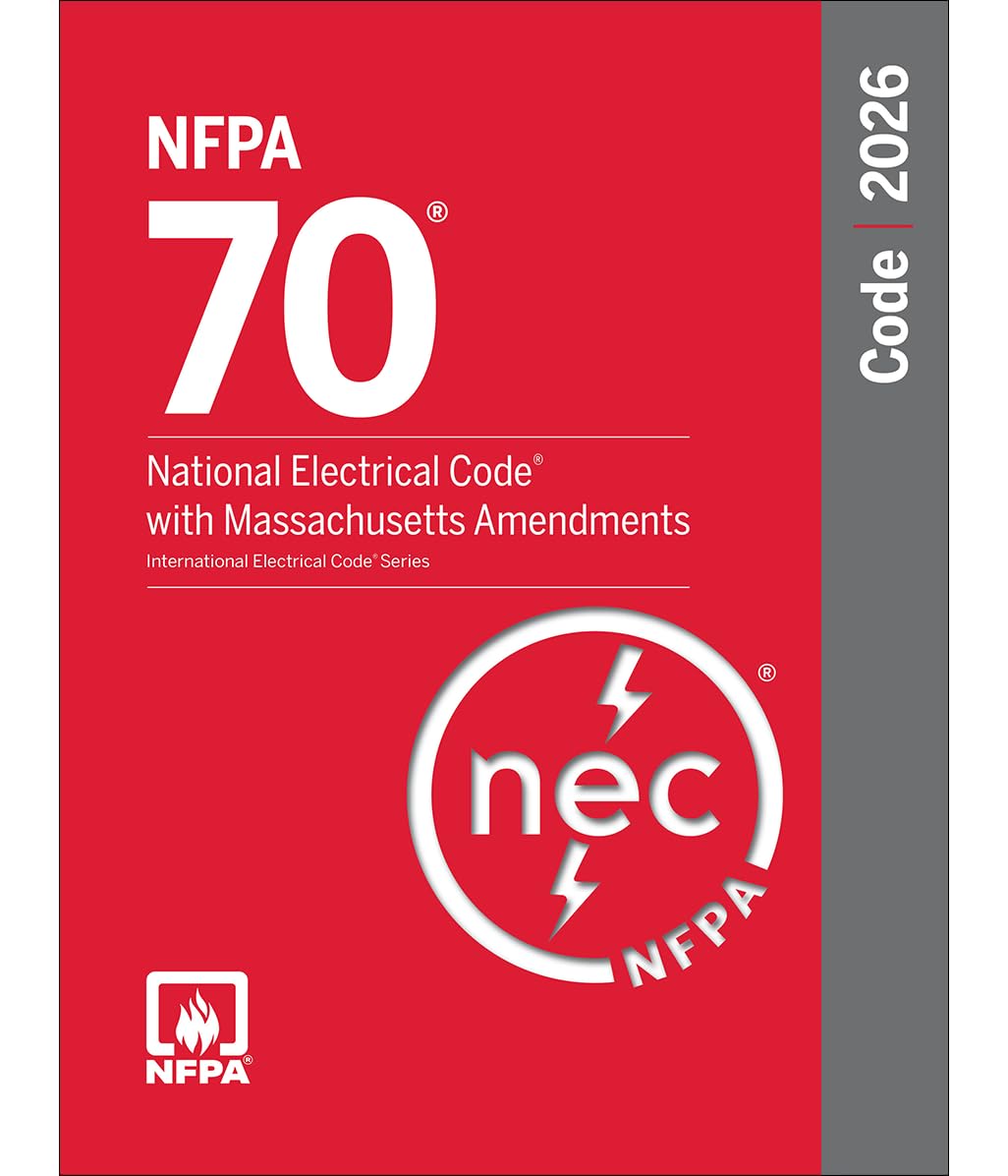 NFPA 70, National Electrical Code (NEC), with Massachusetts Amendments, 2026 edition