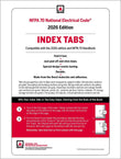 National Fire Protection Association NFPA 70, National Electrical Code (NEC) Self-Adhesive Index Tabs 2026