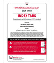 National Fire Protection Association NFPA 70, National Electrical Code (NEC) Self-Adhesive Index Tabs 2026