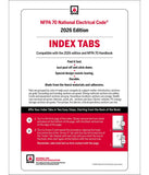 National Fire Protection Association NFPA 70, National Electrical Code (NEC) Self-Adhesive Index Tabs 2026