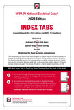 National Electrical Code (NEC) Tabs, 2023 Edition