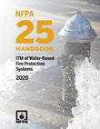 NFPA 25, ITM of Water-Based Fire Protection Systems Handbook, 2020 Edition