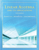 Linear Algebra and Its Applications 5th Ed