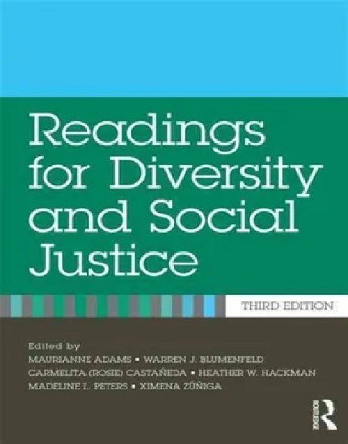 Readings for Diversity and Social Justice 3rd Ed