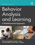 Behavior Analysis and Learning: A Biobehavioral Approach 7th Ed