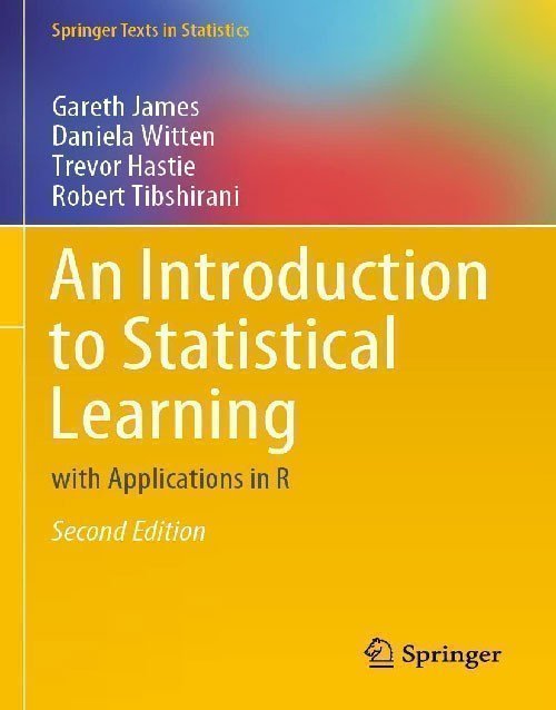An Introduction to Statistical Learning with Applications in R 2nd Ed
