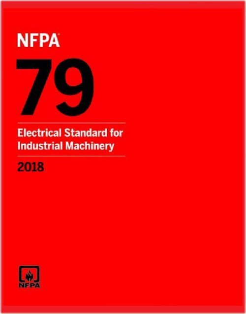 NFPA 79: Electrical Standard for Industrial Machinery, 2018 – Paperback
