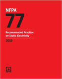 NFPA 77, Recommended Practice on Static Electricity 2019 – Paperback