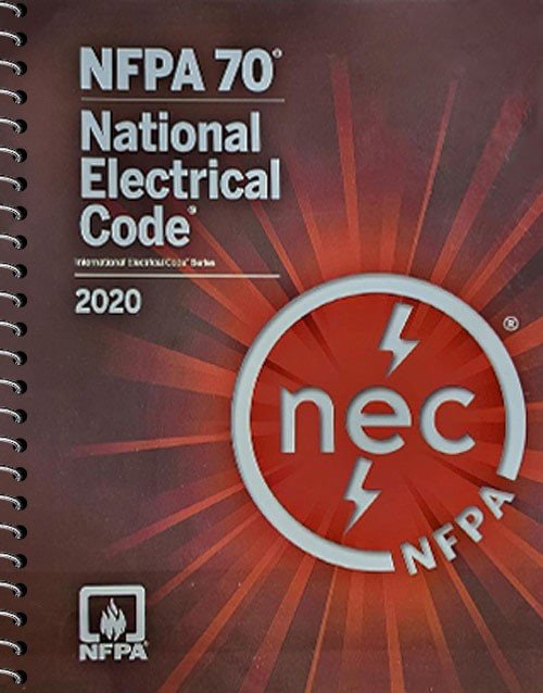 NFPA 70 National Electrical Code 2020 Spiral Bound