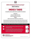 NFPA 70 National Electrical Code (NEC) Index Tabs 2023