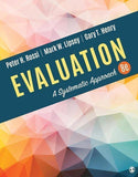 Evaluation: A Systematic Approach 8th Ed