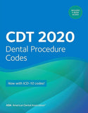 CDT 2020: Dental Procedure Codes 1st Ed