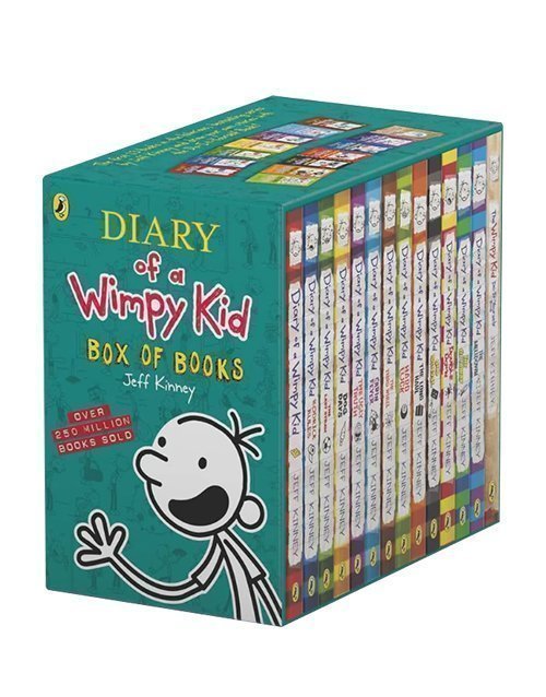Diary of a Wimpy Kid Box of Books (1-13)