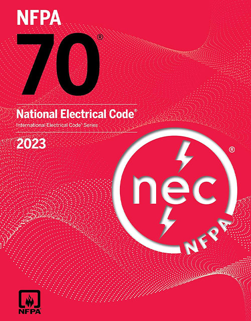 NFPA 70 National Electrical Code 2023 Edition Book
