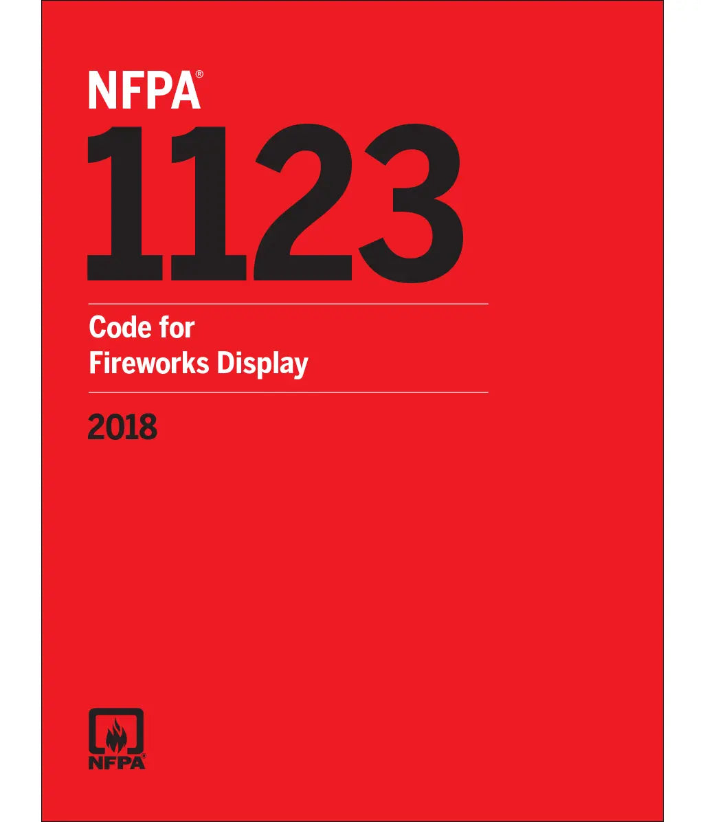 NFPA 1123, 2018 Code for Fireworks Display NFPABooks.com